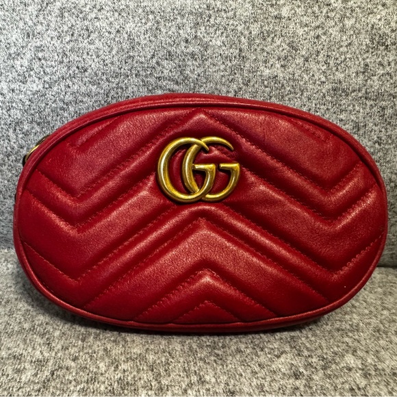 Gucci Handbags - Gucci GG Marmont Matelassé Belt Bag
